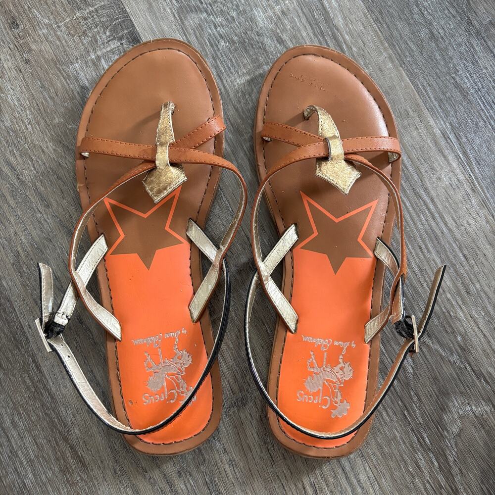 Circus by Sam Edelman Women’s Strappy Sandals Brown Orange - Size: 8.5 - Picture 2 of 9
